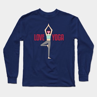 Yoga love Long Sleeve T-Shirt